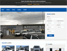 Tablet Screenshot of cartruckroma.com